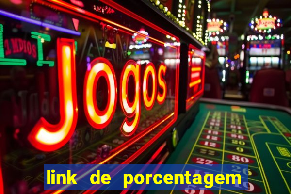 link de porcentagem dos slots pg